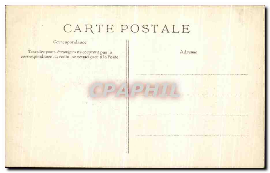 Crue de la Seine — Paris — Éditeur E.D. — Verso
