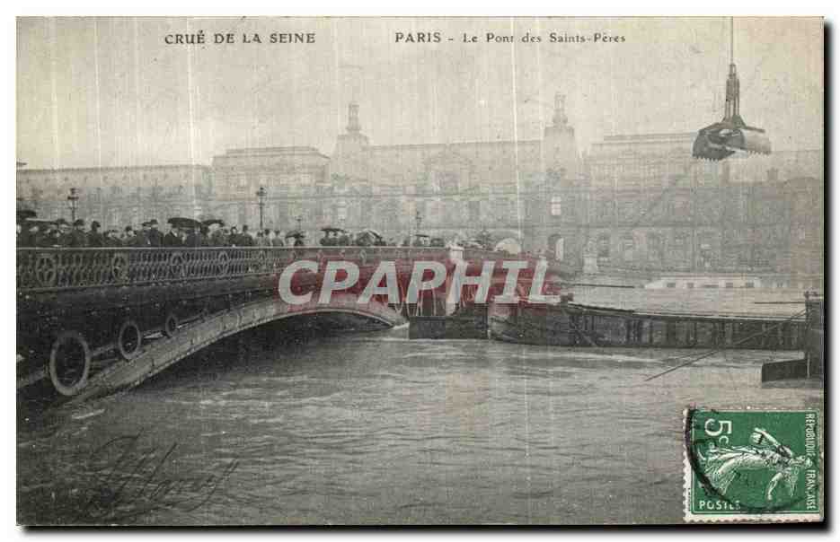 Paris - Le Pont des Saints-Pères — Cruée de la Seine, éditeur Cruée de la Seine