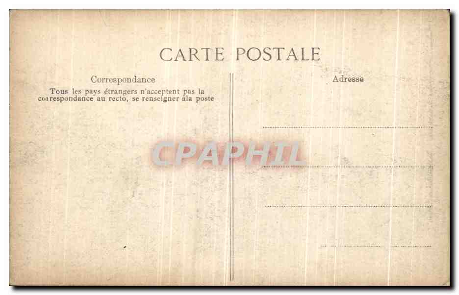 CPA Paris Crue De La Seine Les Magasins des Grands Moulins de Corbeil — Rückseite