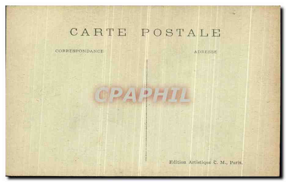 Vincennes — Colonne commémorative élevée à l'endroit où fut enterré le Duc d'Enghien après son exécution en 1804 — Édition C. M. — Reverso
