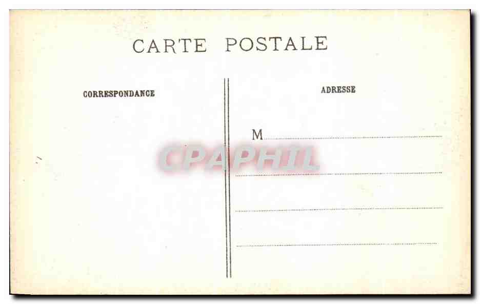 Vincennes — Le vieux Fort Chapelle côté Sud — E. M. n° 1324 — Verso