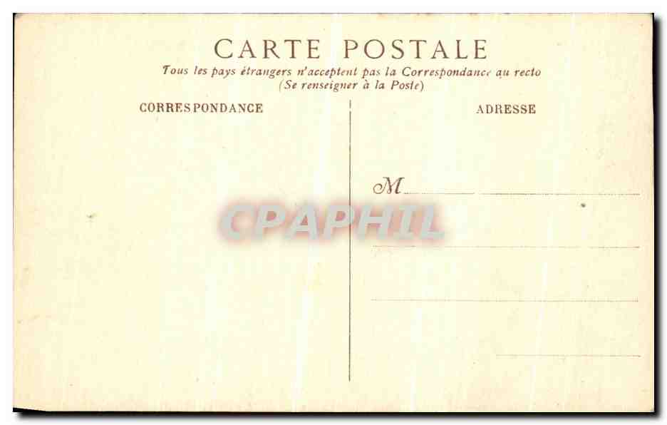 CPA Paris musee De Cluny La vierge en bois  — Rückseite