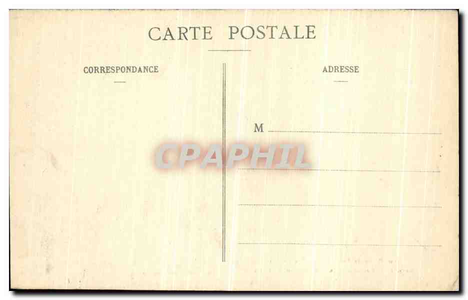 Inondation de Paris, Janvier-Février 1910 — Arrivée des Canots Berton et des Marins de l'État — Van den Hove, Linares — Rückseite