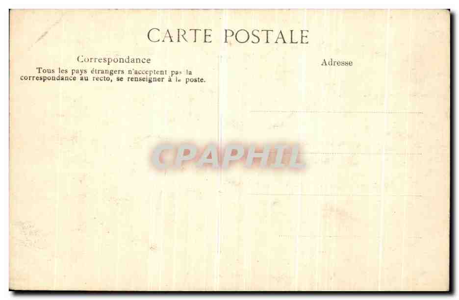 Crue de la Seine - Rue de la Clef - Paris - 30 Janvier 1910 — Rückseite