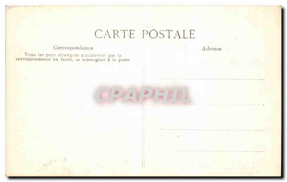CPA Crue de la Seine Paris Rue des Chantiers — Rückseite