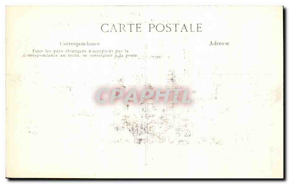 Crue de la Seine — Bateau de sauvetage au Quai Saint-Bernard — Paris — Éditeur B.P.D. — Rückseite