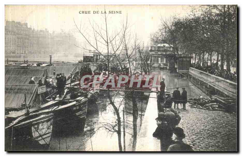 Crue de la Seine — Paris — édition non identifiée