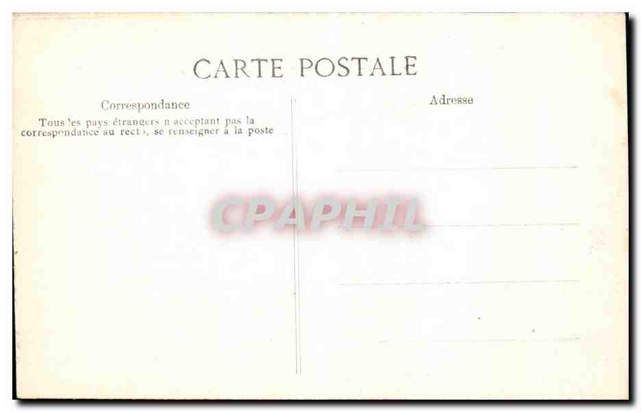 CPA La Crue De La Seine Paris Rue des Fosses Saint Bernard  — Rückseite