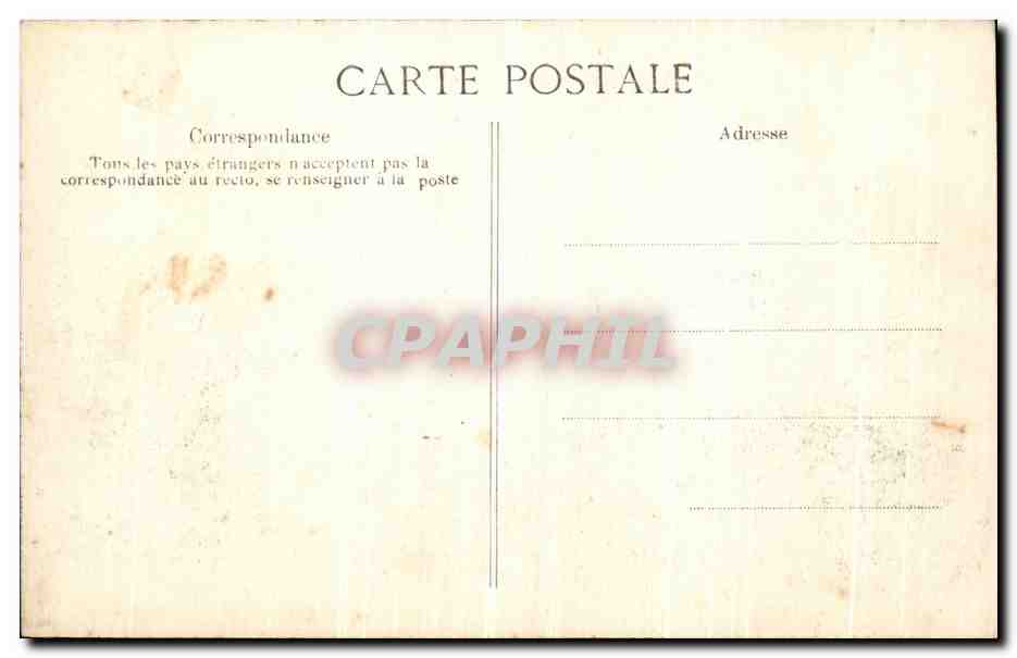 CPA La Crue De La Seine Paris Vue Prise de la Rue Gros Passy  — Rückseite