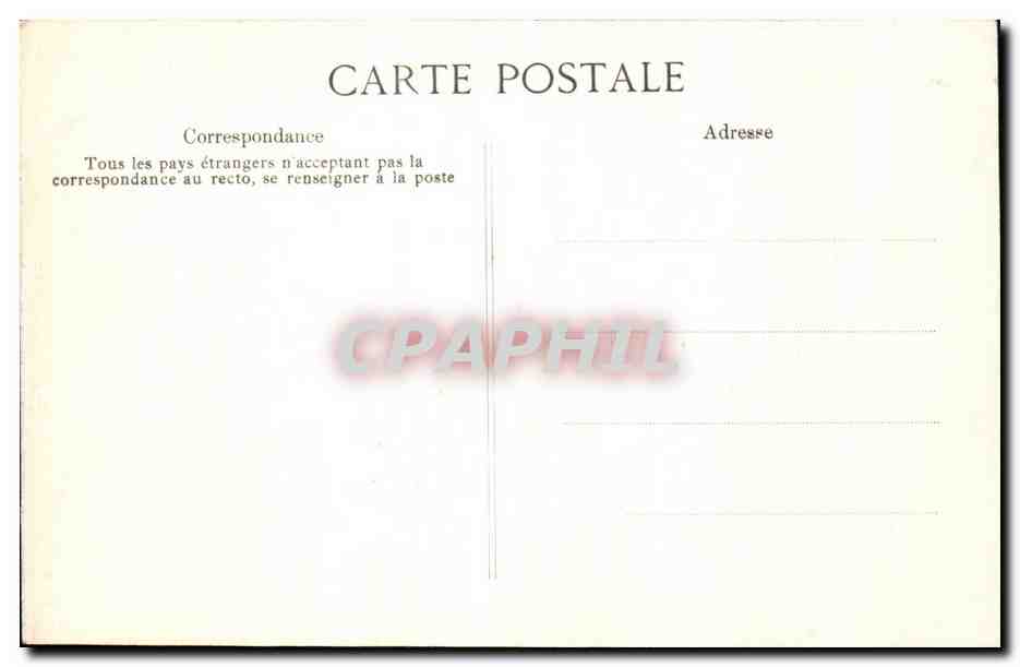 CPA Crue De La Seine Paris Boulevard Saint Germain  — Rückseite