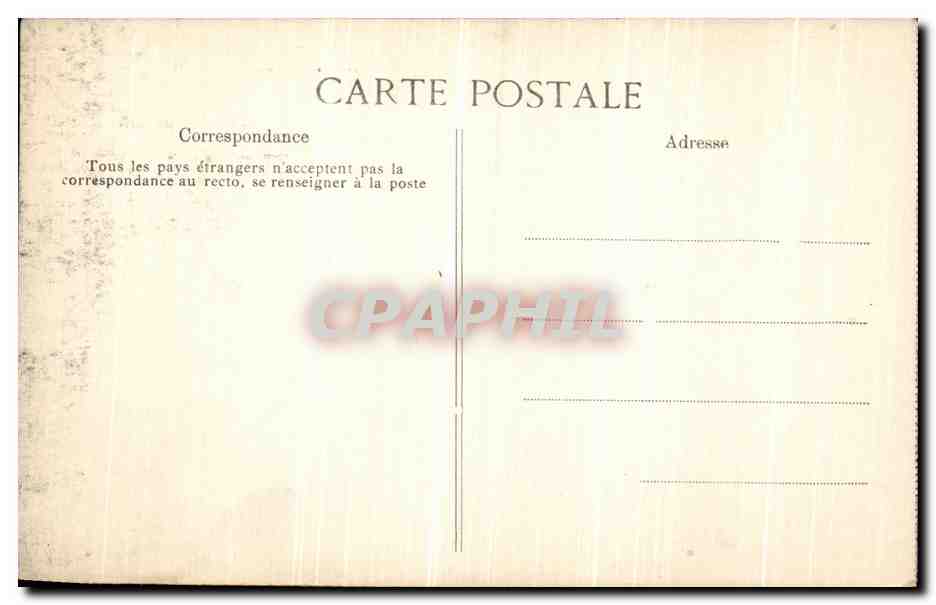 Crue de la Seine — Paris, Gare Saint-Lazare vue de la Rue de Rome — Janvier 1910 — Éditeur : Graphphil, n° 244 — Verso
