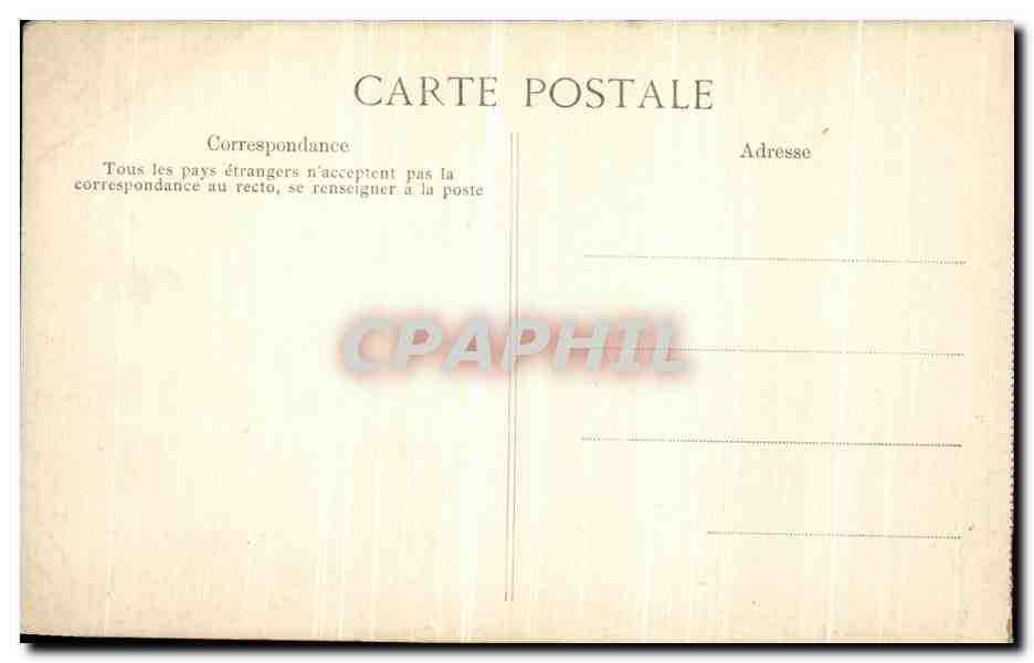 Crue de la Seine — Rue Félicien David — Déménagement en bateau — Éditeur EID, n°81 — Verso