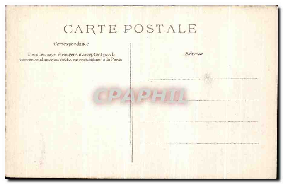 Crue de la Seine - Janvier 1910 — Paris — Gare Saint-Lazare - Cour du Havre — Rückseite