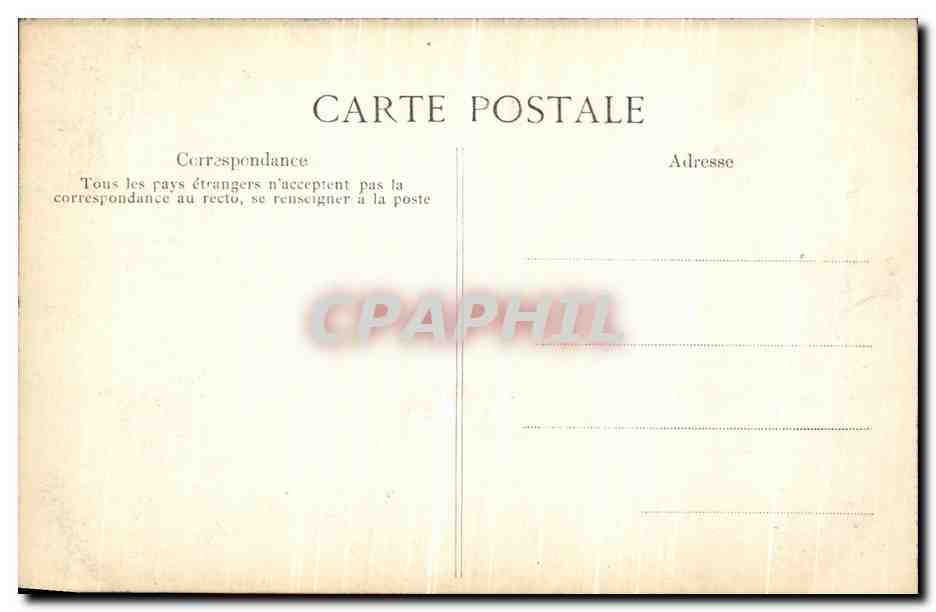 CPA Crue De La Seine Paris Poste de Secours — Rückseite