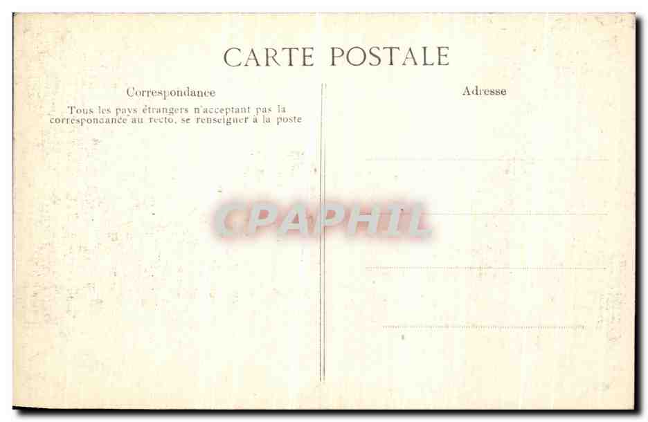CPA Crue De La Seine Paris Entree de la Rue de Lyon  — Rückseite