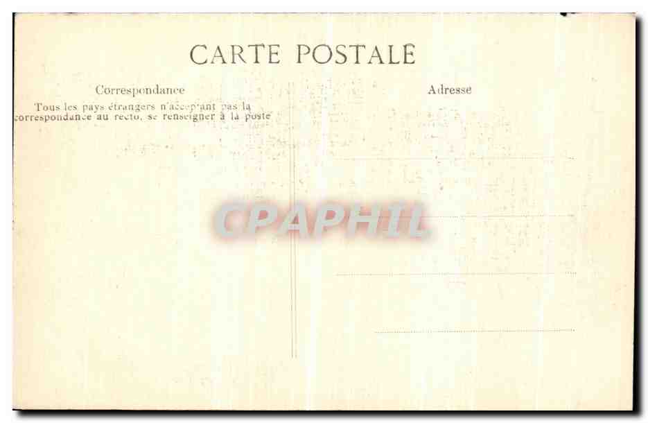 CPA Crue De La Seine Paris Palais d Orsay Legion d Honneur  — Rückseite