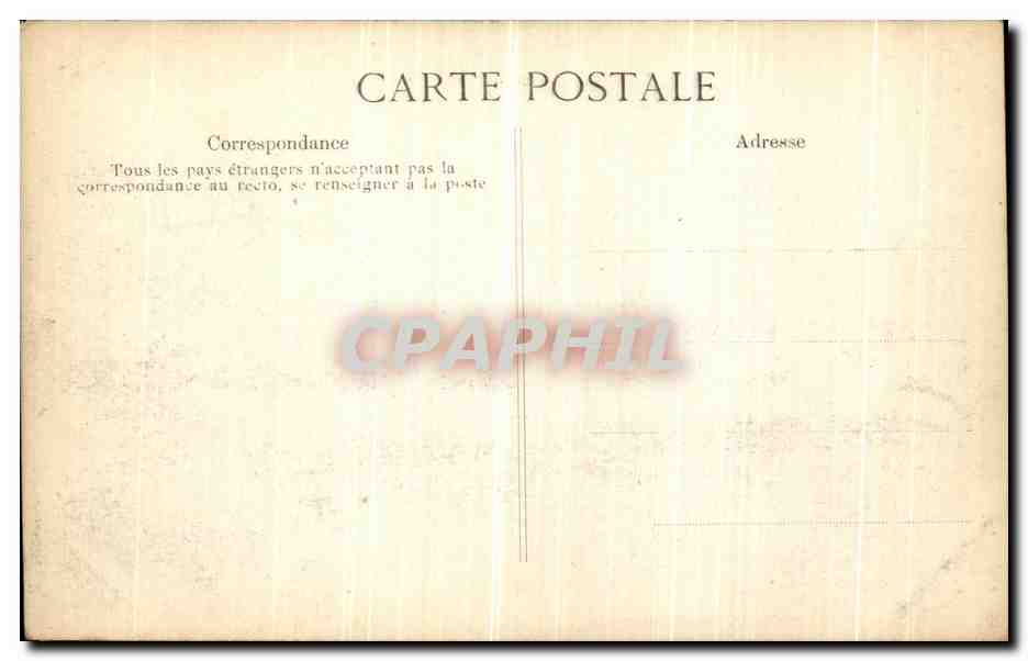 CPA Crue De La Seine Paris Palais d Orsay Legion d Honneur  — Rückseite
