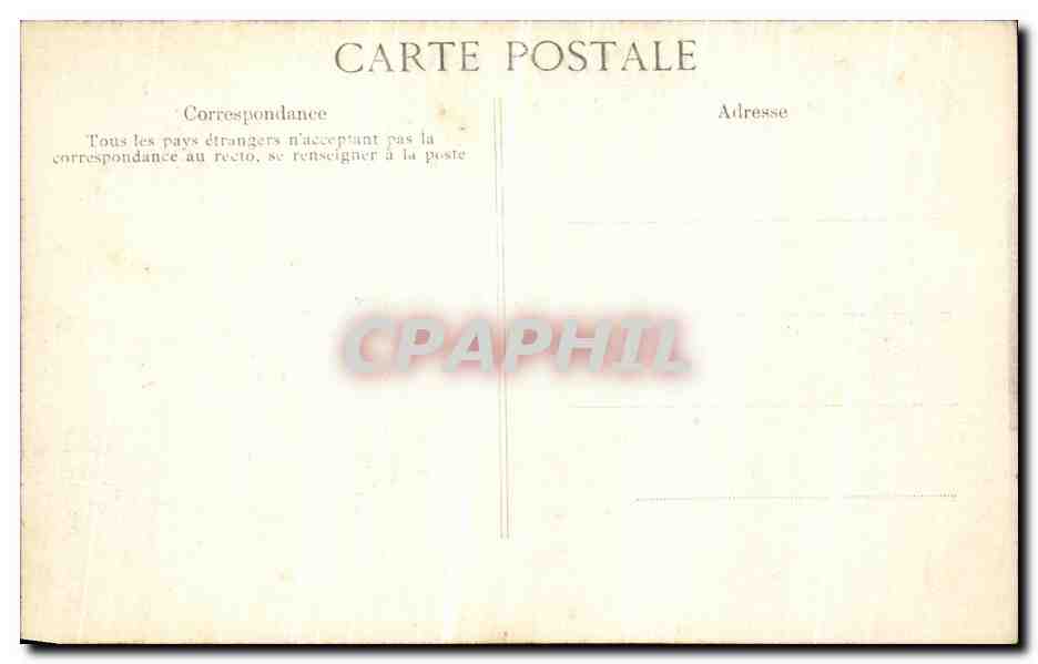 CPA Crue De La Seine Paris Palais d Orsay Legion d Honneur  — Rückseite
