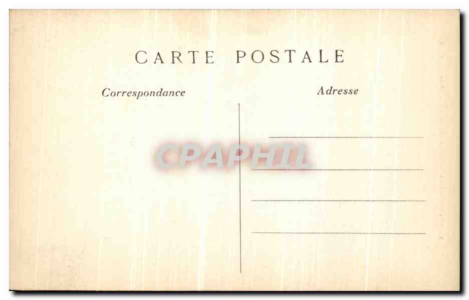 CPA Paris Notre Dame Chimere Diable — Verso