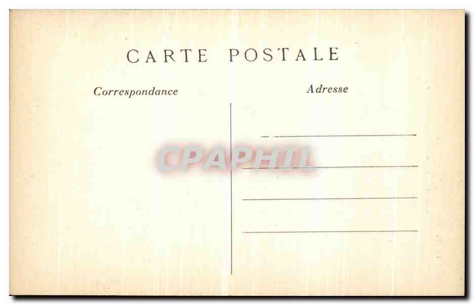 CPA Paris Notre Dame Chimere Diable — Verso