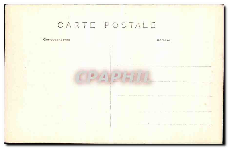CPA A Vincent Rue des Beaux Arts Paris  — Back
