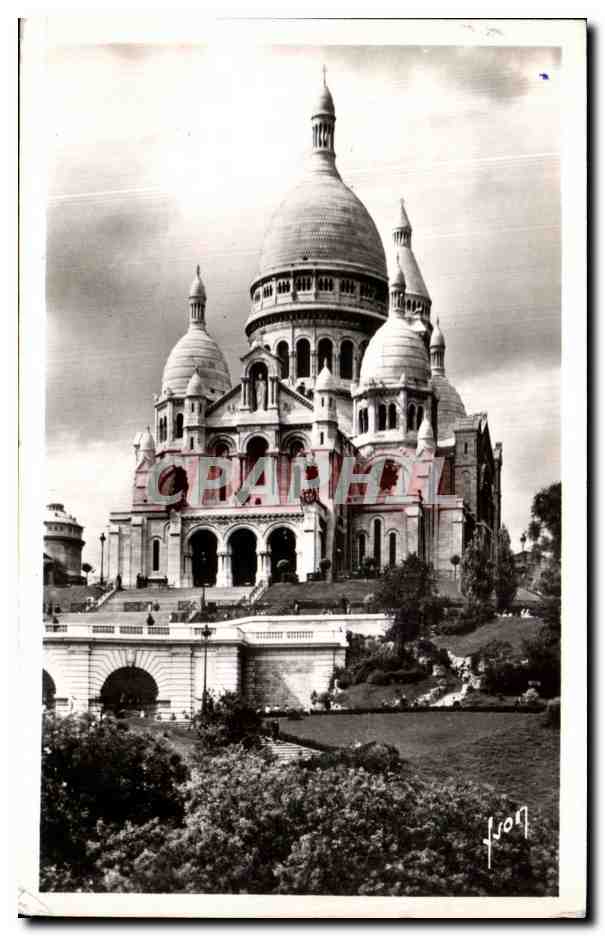 CPA Paris En Flanant Basilique du Sacre Coeur de Montmartre