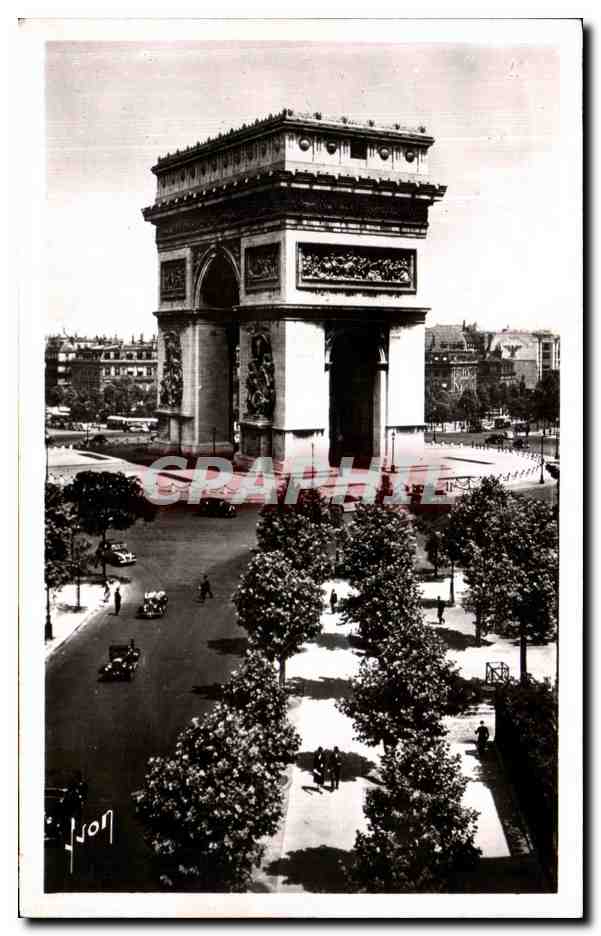 CPA Paris En Flanant L Arc de Triomphe de l Etoile
