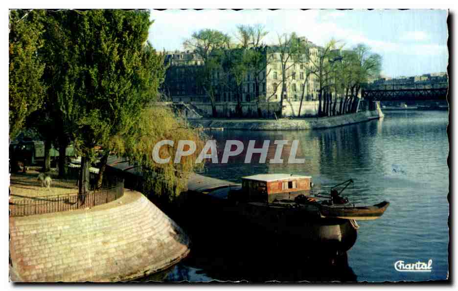 CPSM Paris Pointe de l lle Saint Louis