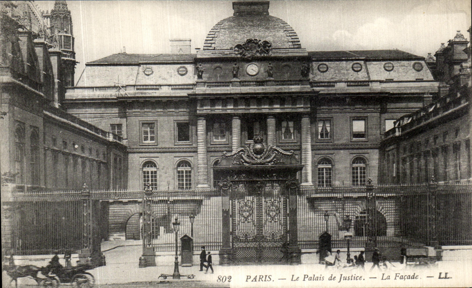 CPA Paris La Palais de Justice La Facade