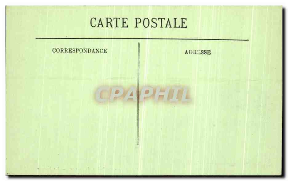 CPA Paris La Palais de Justice La Facade — Verso