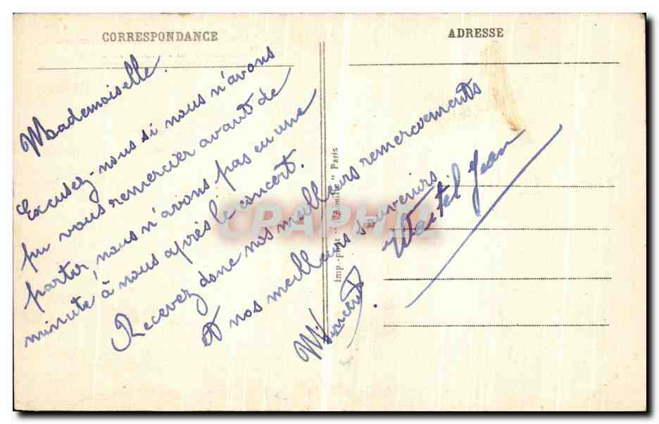 CPA Paris Notre dame et la Seine Panorama  — Verso