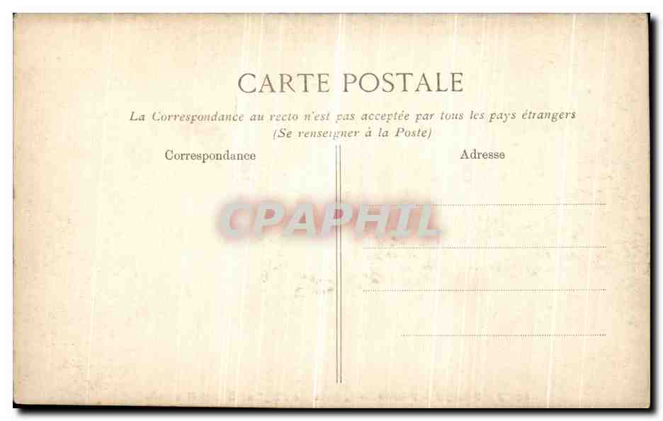 PARIS — Panorama, pris de l'Église Saint-Gervais — E.D. n° 4073 — Rückseite