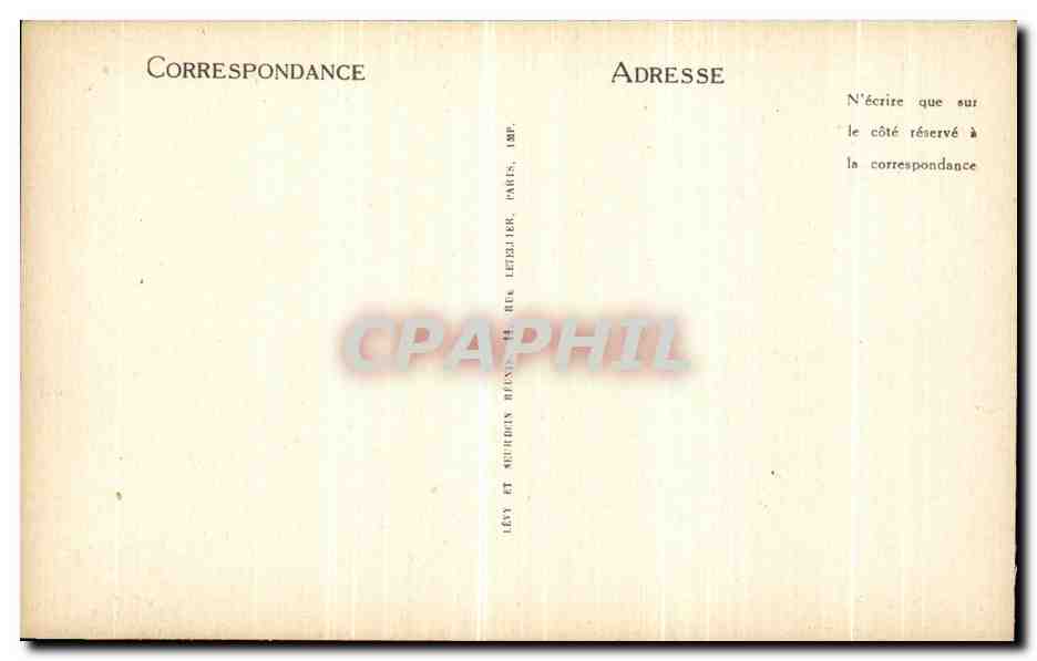 CPA Paris L Hopital Bretonneau  — Verso