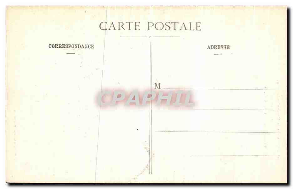 Cimetière de Mourmelon-le-Grand — Monument du Souvenir Français — Librairie Militaire Guérin, Montmélon — Rückseite