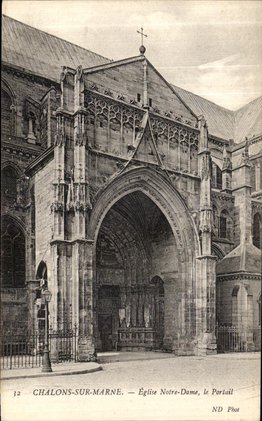 Chalons-sur-Marne — Église Notre-Dame, le Portail — ND Phot, n°32