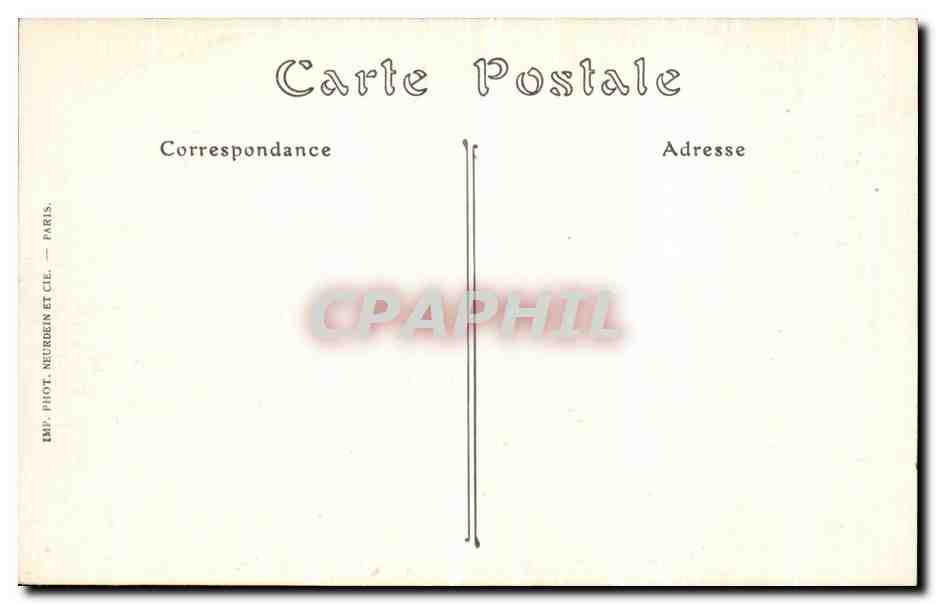 CPA Chalons Sur Marne L Hotel de la Prefecture  — Verso
