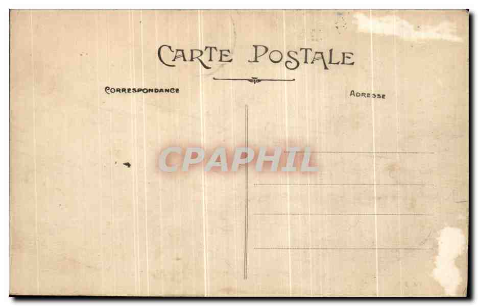 CPA Chalons Sur Marne Place de la Republique — Verso