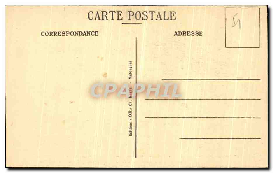 CPA Chalons Sur Marne Monument aux Morts La releve Militaria  — Verso