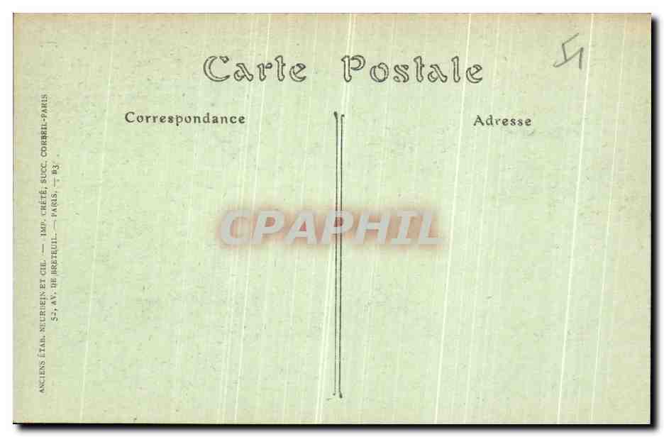 CPA Chalons Sur Marne Eglise Notre Dame Le Portail  — Verso