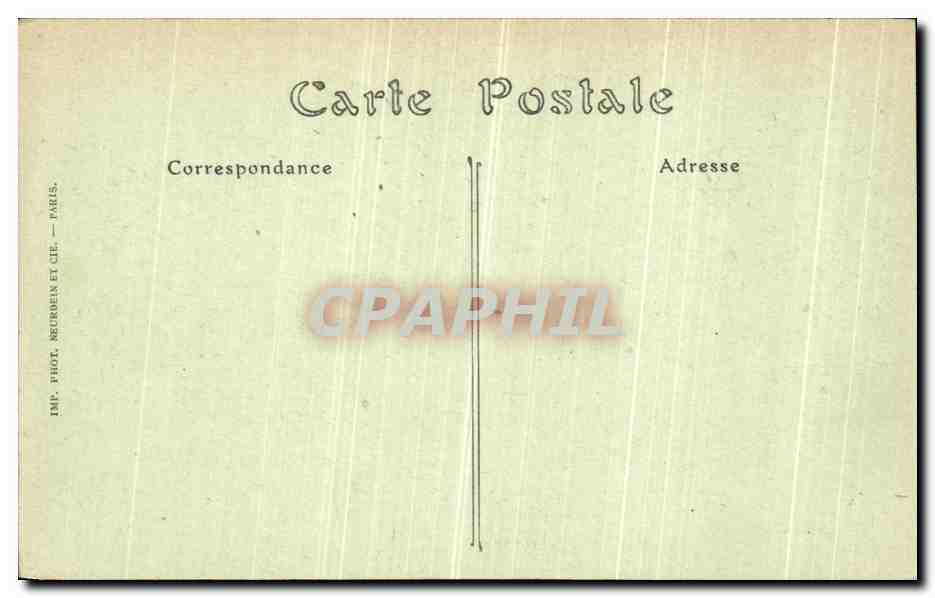 CPA Chalons Sur Marne Le Palais de Justice  — Verso
