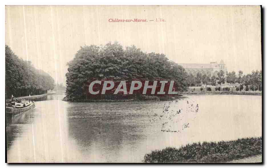 Chilhons-sur-Marne — L'Île. — Chilhons-sur-Marne — L'Île.