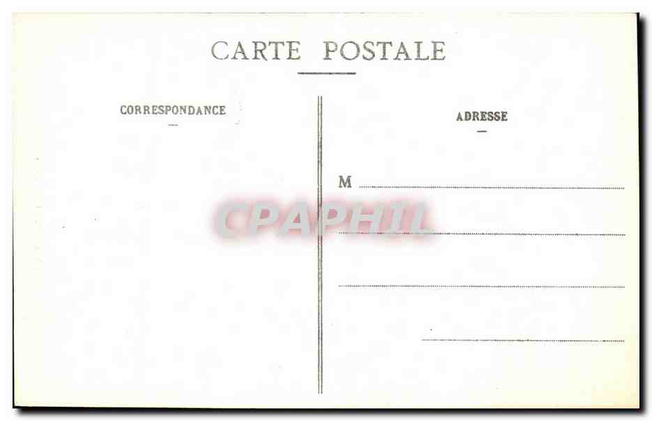 CPA Langres Fontaine des Fees — Rückseite