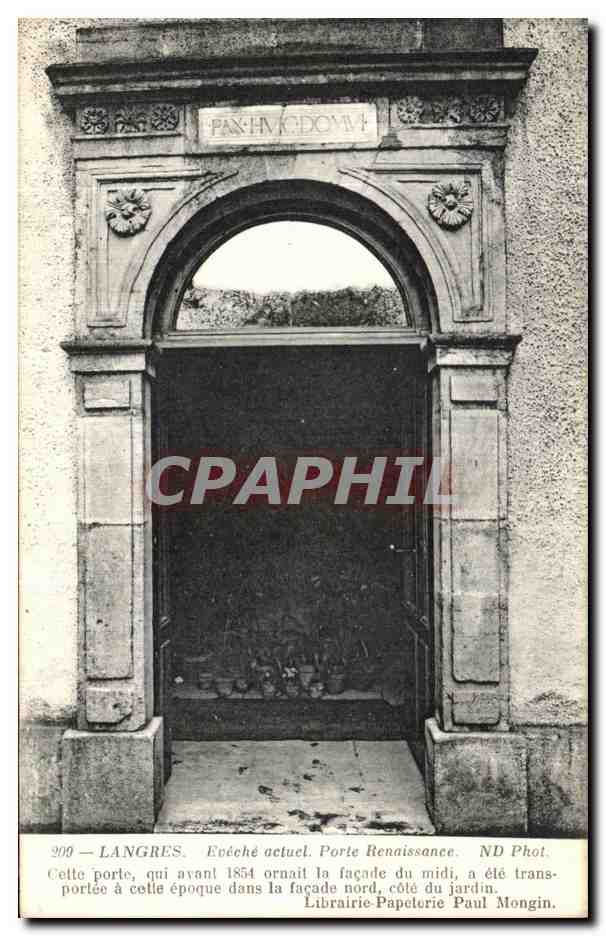 Langres — Porte Renaissance déplacée — Librairie-Papeterie Paul Mongin, n°200