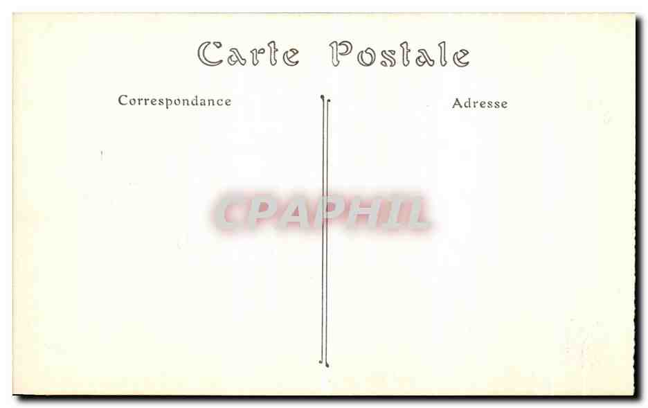 CPA Langres La Porte Gallo Romaine — Verso
