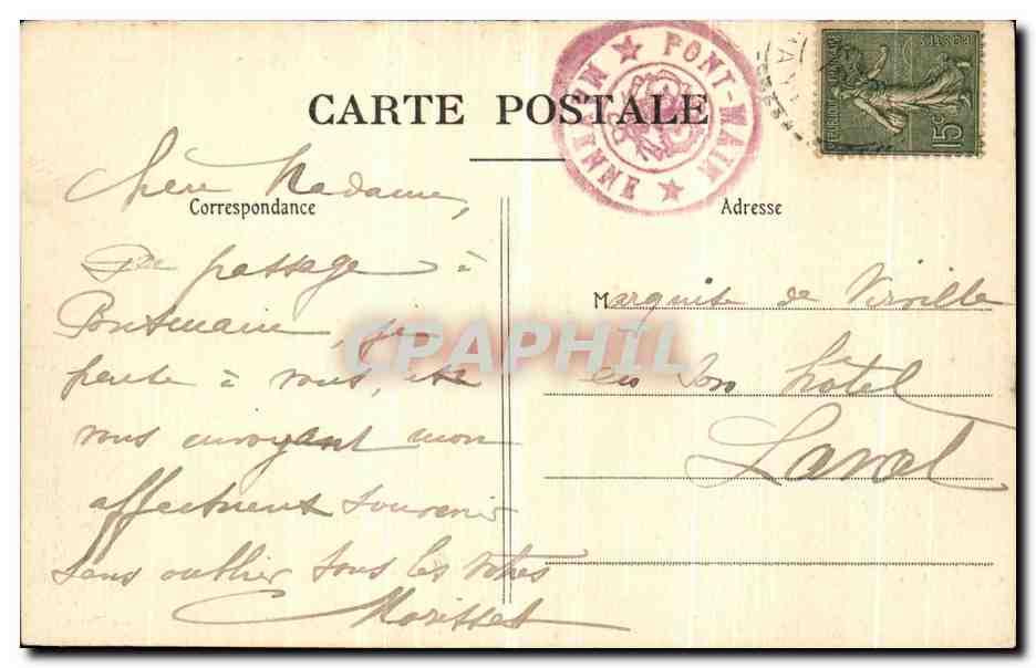 Pontmain — La Basilique et la Communauté des Sœurs d'Evron — Pannetier-Duhamel, Place du Parvis — Back