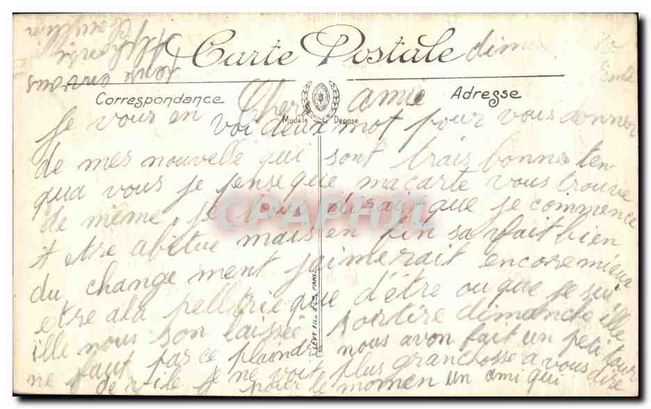 CPA Mayenne Abside de L Eglise Notre Dame — Rückseite