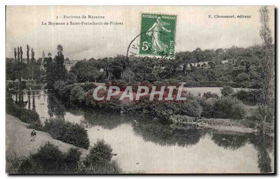 CPA Environs de Mayenne La Mayenne a Saint Fraimbault de Prieres