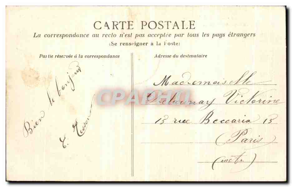 CPA Environs de Mayenne La Mayenne a Saint Fraimbault de Prieres — Rückseite