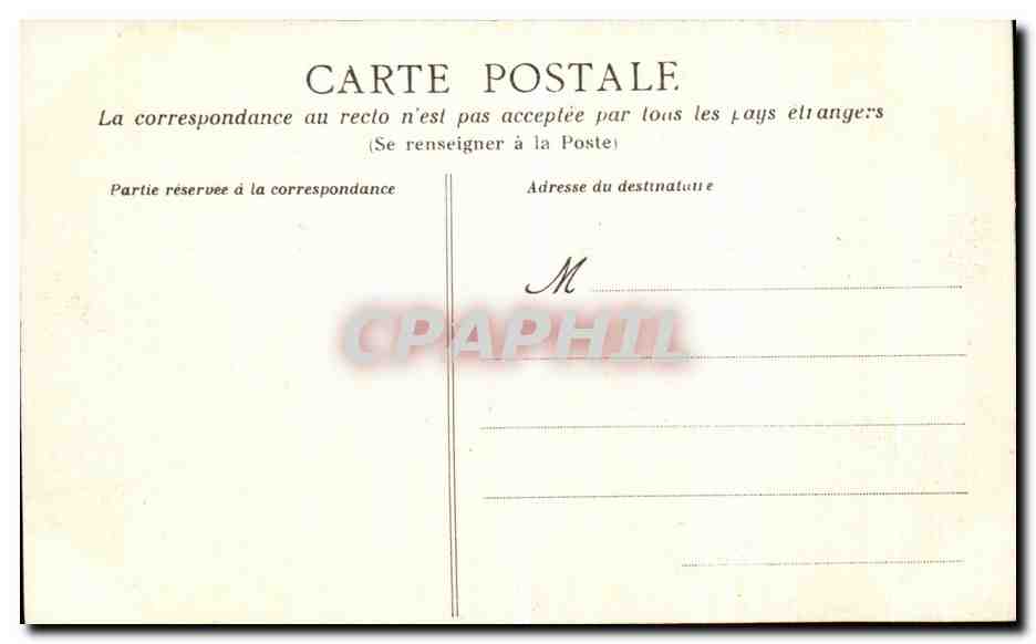 CPA Chateau Gontier L Eglise Saint Jean et le Jardin Anglais vue de l hopital — Rückseite