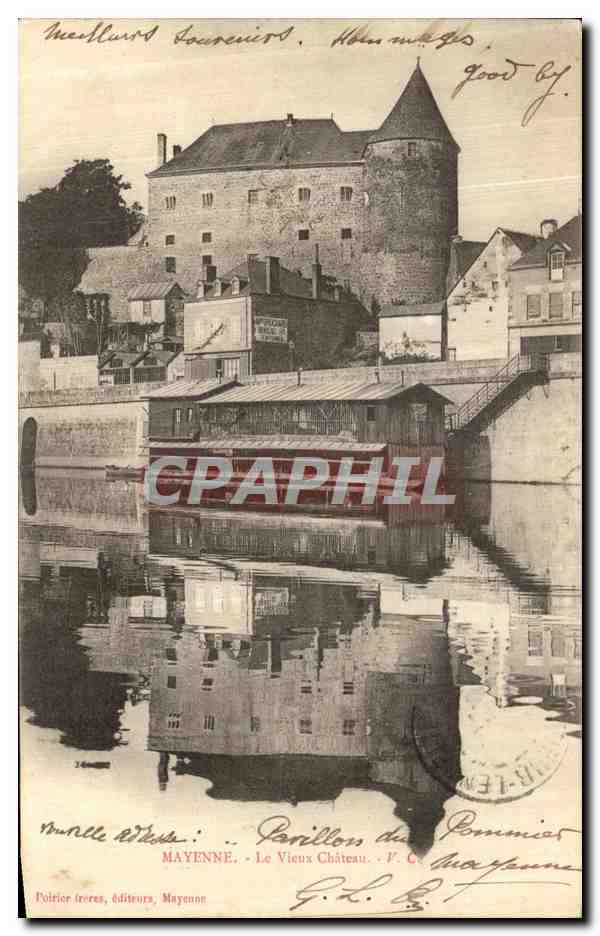 CPA Mayenne Le Vieux Chateau